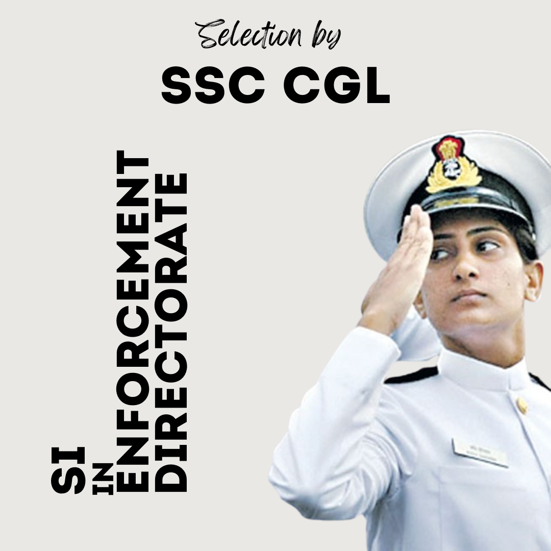 SSC CGL batch for Enforcement government job